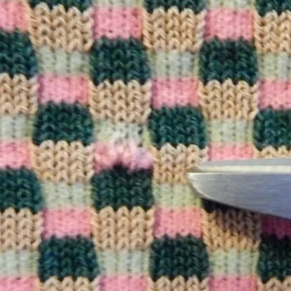 COS Geometric Textured Knit Top - Picture 3 of 4